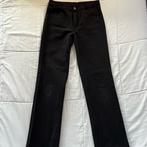 Brandy Melville/John Galt Black Straight Leg Jeans